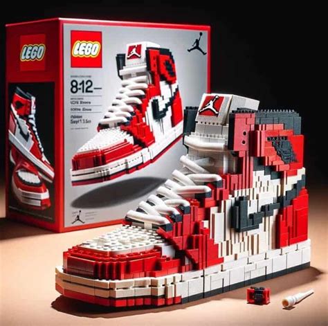 lego nike sneakers|lego nike shoes to build.